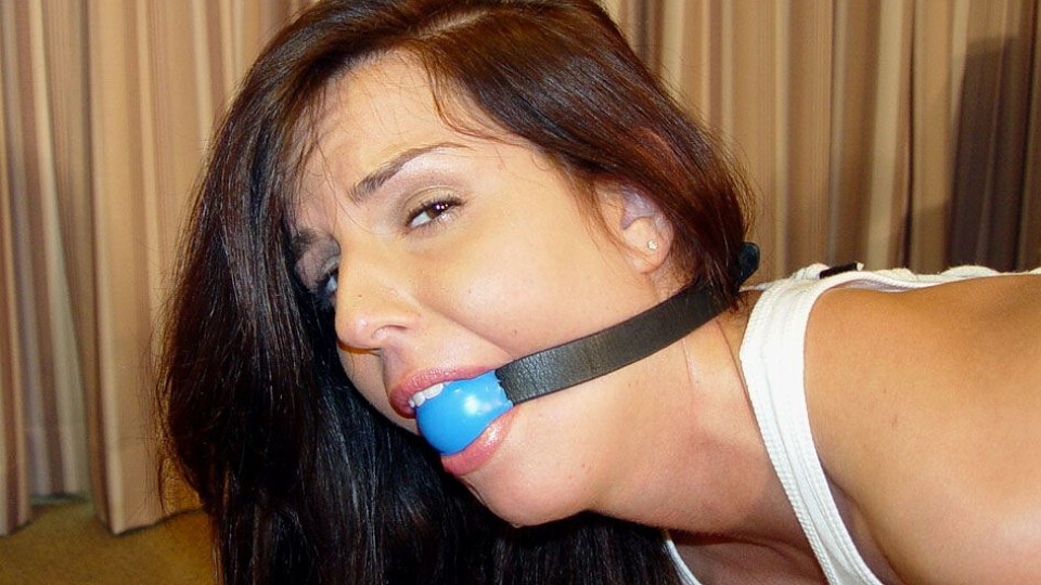 Hogtied & Ball Gagged